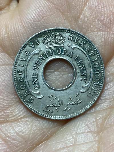 2026年第六场(总第一百七十五场）外国好品散币场(免佣金) - 英属西非1940年1/10便士(乔治六世第一版)