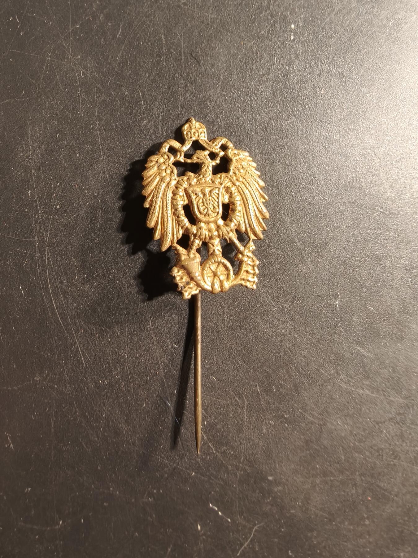 老王徽章第176期 德国普鲁士皇家邮政和电报官员协会针插