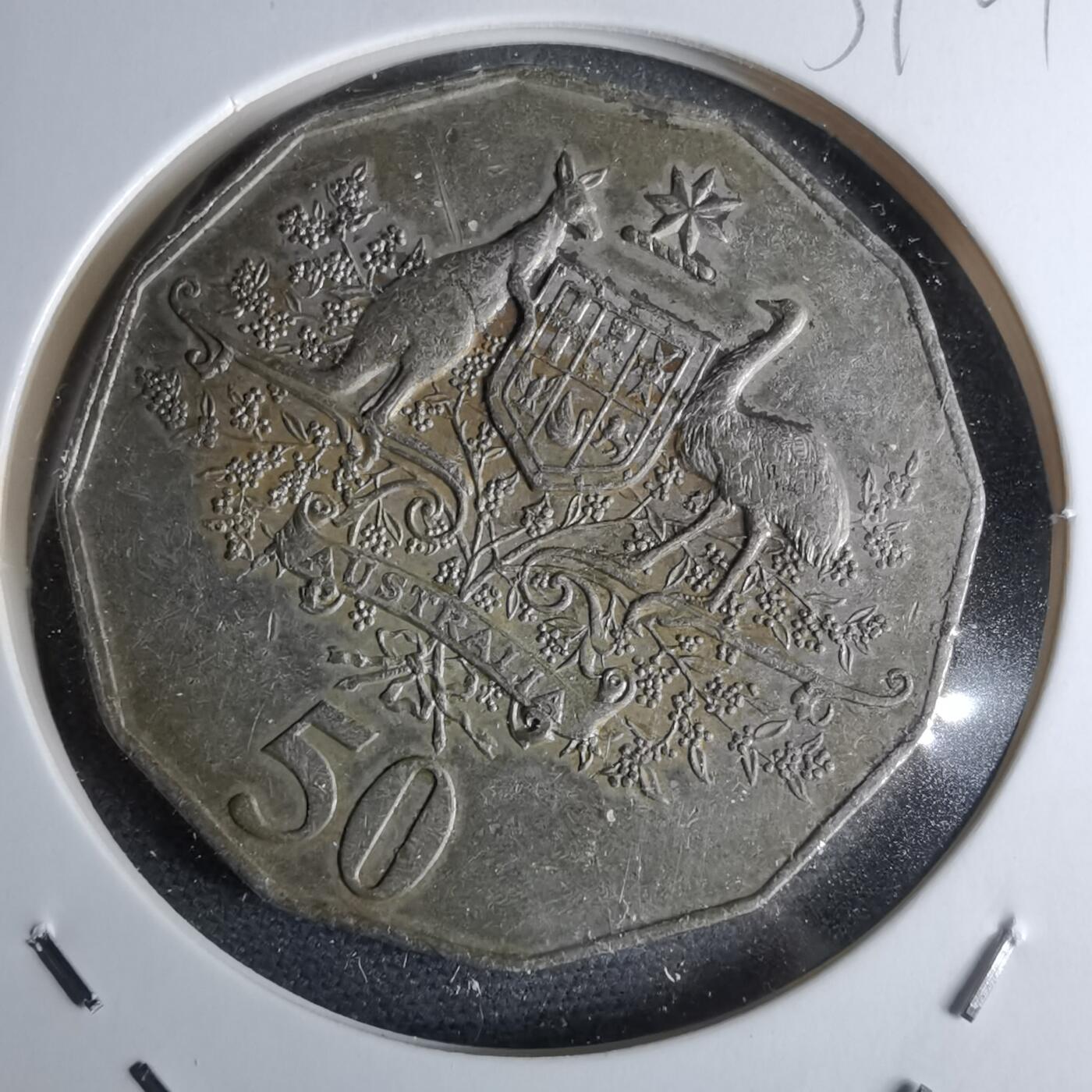 沼泽如烟--第959场 本期开始不支持出价小数点，感谢理解 澳大利亚2001年50分纪念币