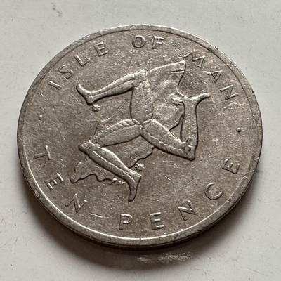 🌹外币初藏🌹🐯2026年第6场  每周二四六晚8️⃣点 接代拍 - 马恩岛1978年10便士