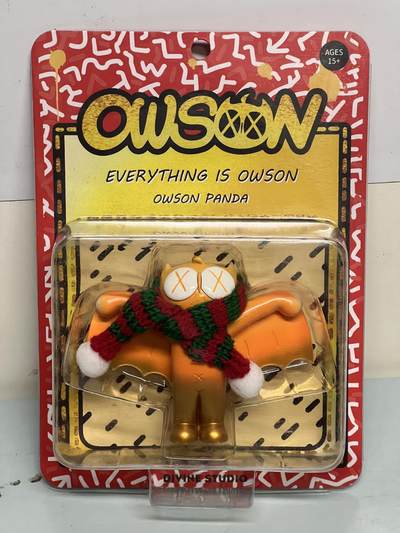 零元拍：OWSON手办吊卡 圣诞围脖版 - 零元拍：OWSON手办吊卡 圣诞围脖版