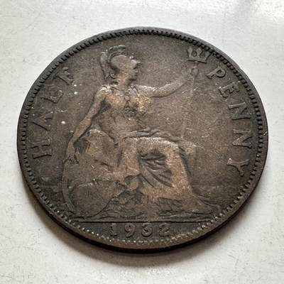 🌹外币初藏🌹🐯2026年第6场  每周二四六晚8️⃣点 接代拍 - 英国1932年半便士