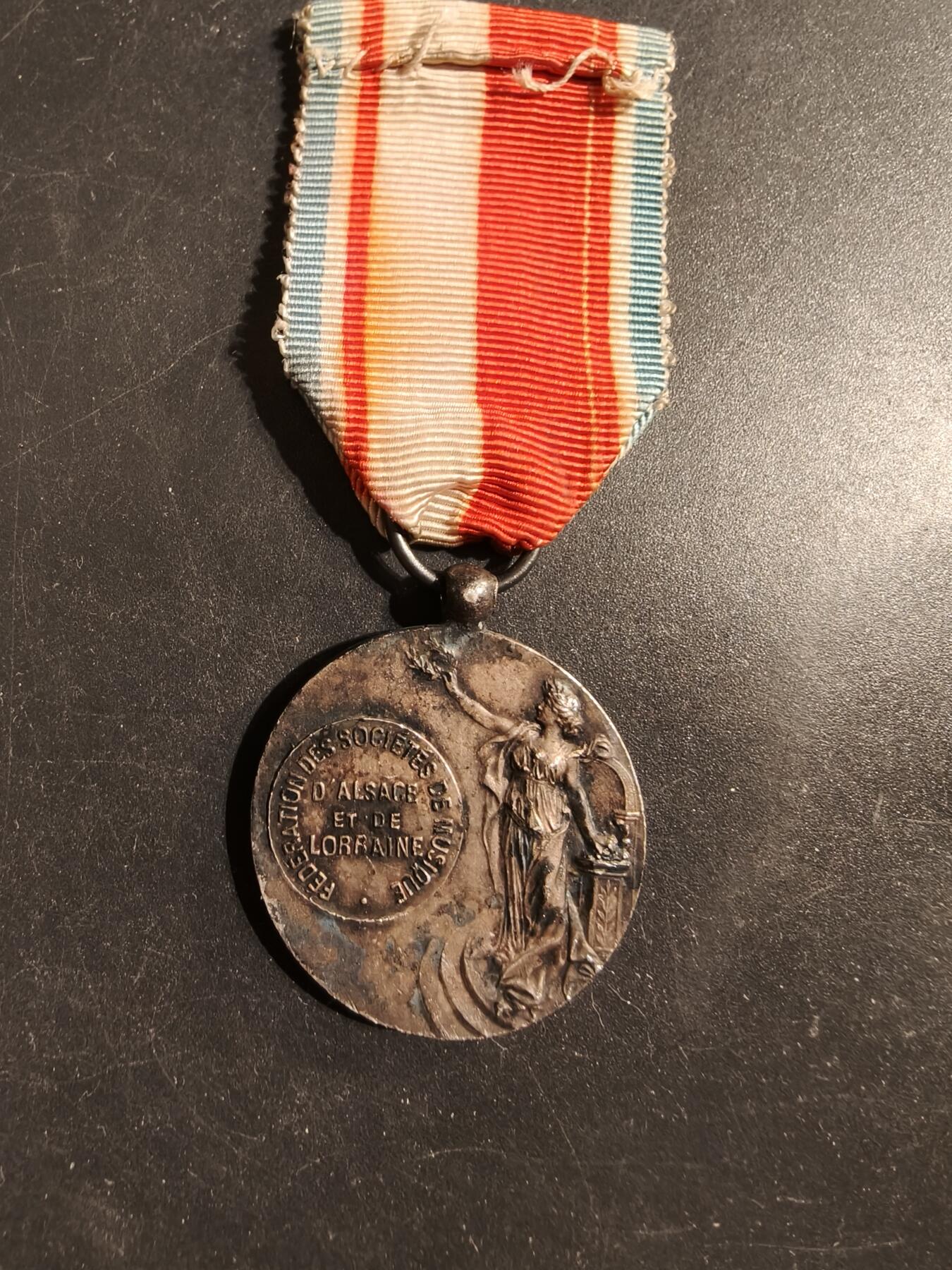 老王徽章第176期 法国银级阿尔萨斯-洛林音乐协会奖章