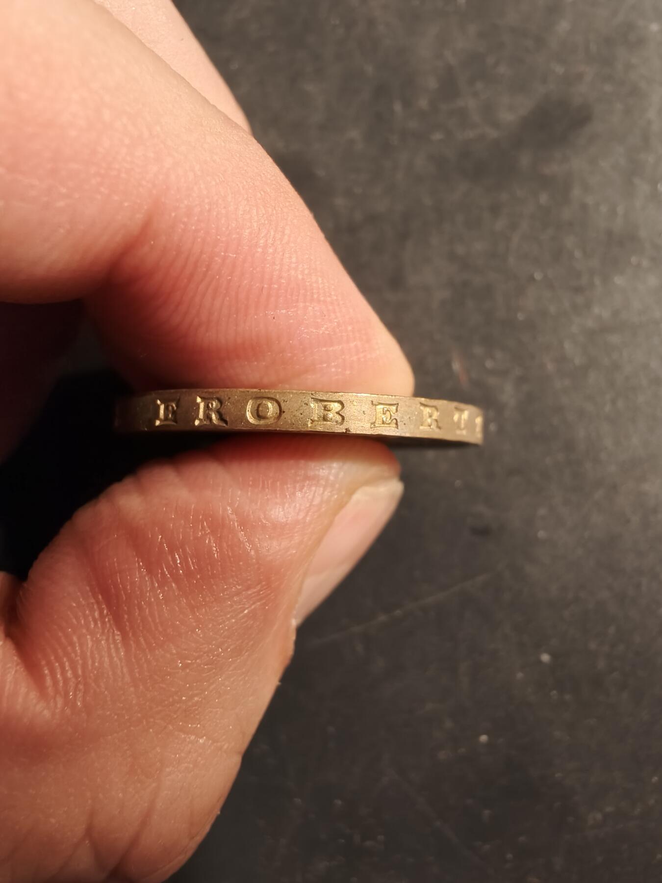 老王徽章第176期 德国普鲁士普法战争奖章    带边铭    断头