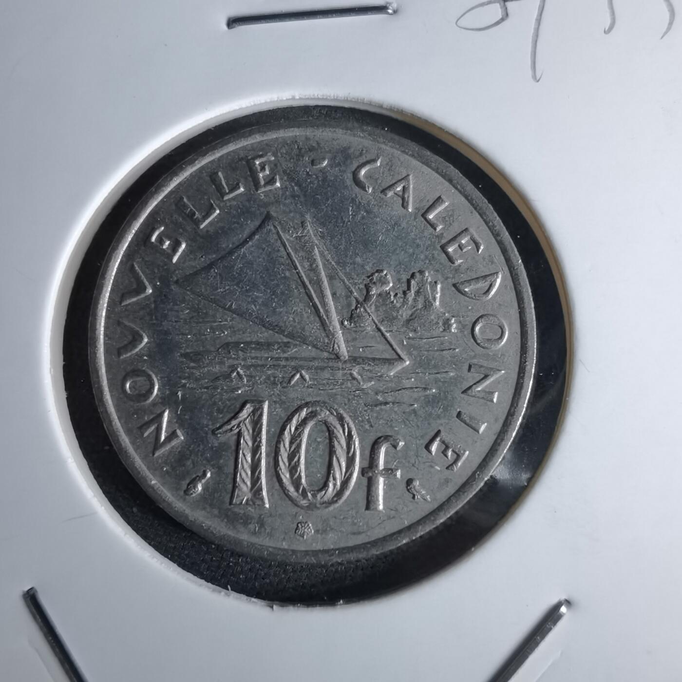 沼泽如烟--第959场 本期开始不支持出价小数点，感谢理解 法属新喀里多尼亚1970年10法郎