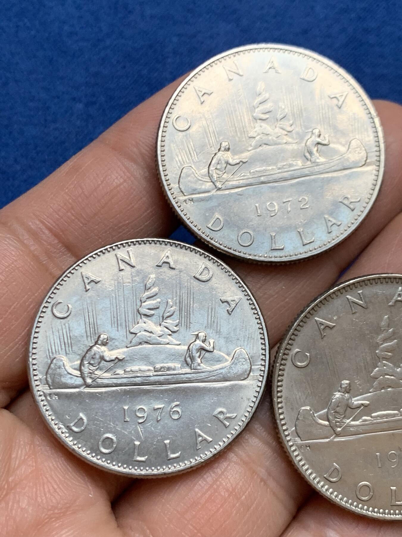 《竞宝斋》第456场 周日，周一，周二   3场连拍 （全场包邮）欢迎送拍 三枚一组 加拿大划船1元（1968，1972，1976各1枚）