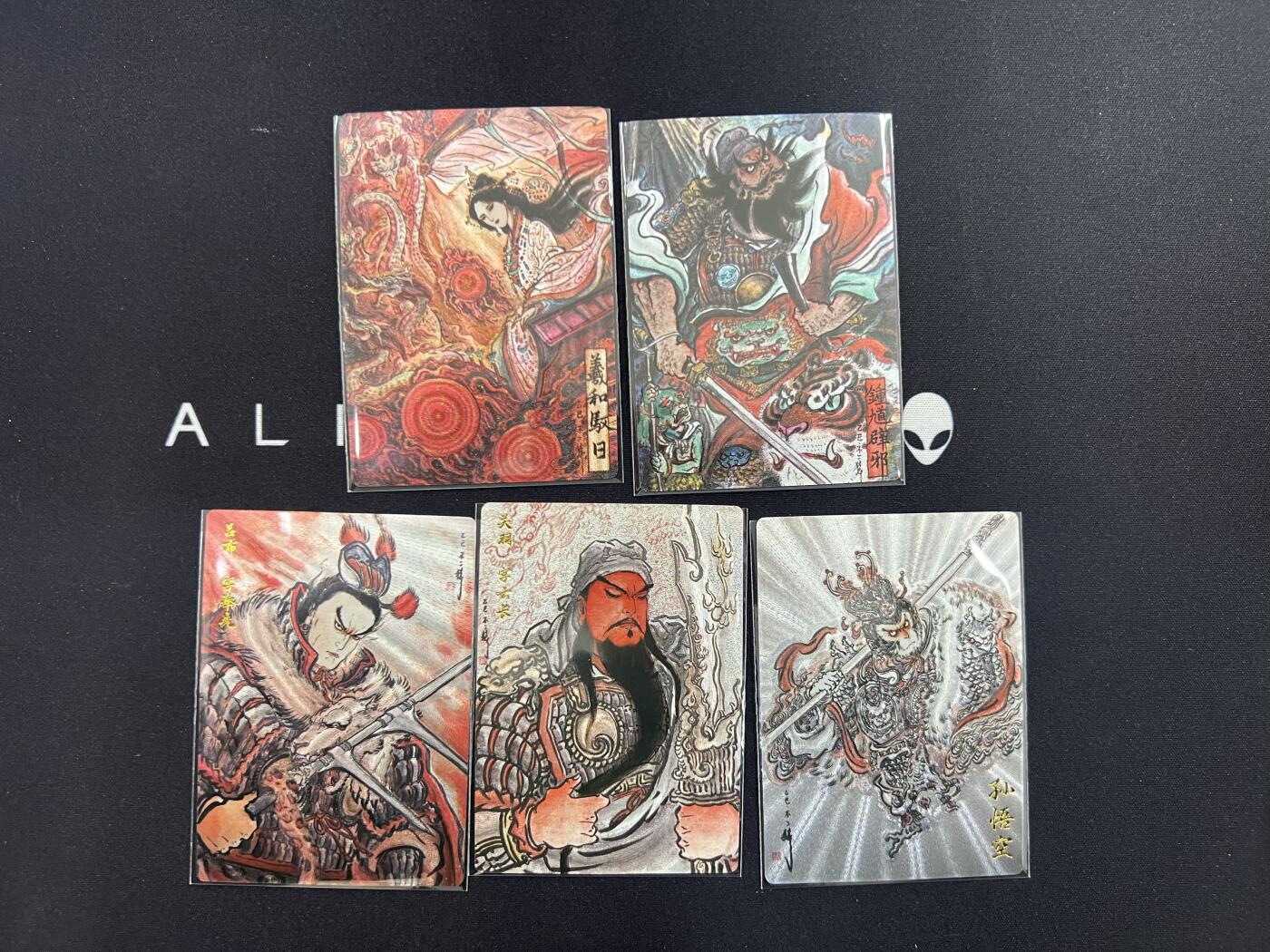 亡灵潮玩 马年第二场 2月3日 晚8点截拍 【限编裸卡】不二猿 5人物 共5张 编号随机