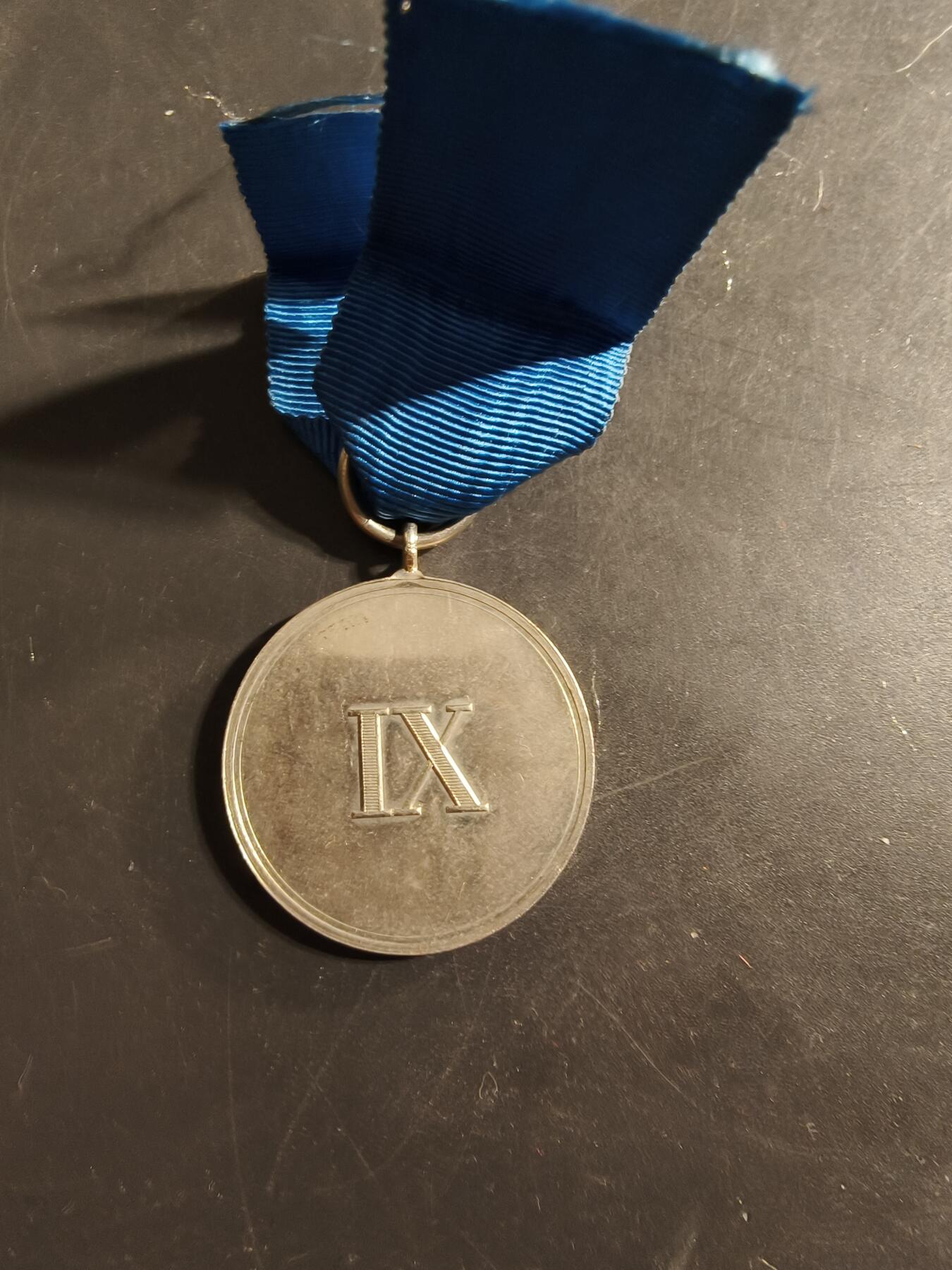 老王徽章第176期 德国普鲁士王国9年服役奖章