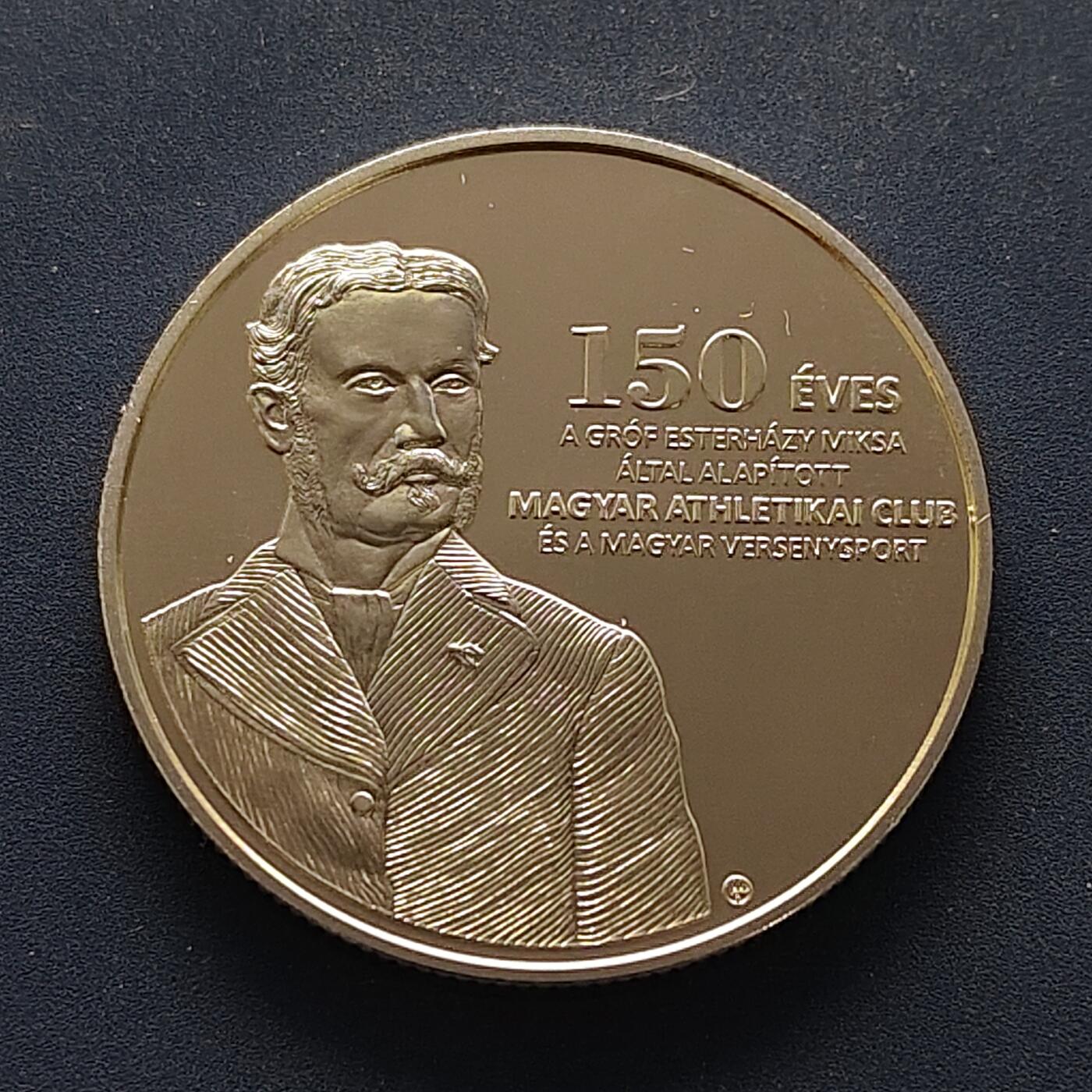 【全场包邮】纯粹捡漏拍495场-持续更新中 【少见】匈牙利2025年3000福林匈牙利田径俱乐部和匈牙利竞技体育150年纪念币-量5000