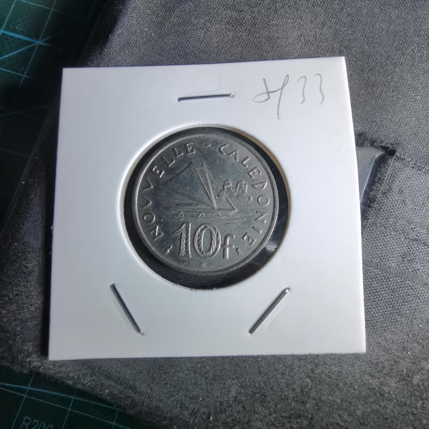 沼泽如烟--第959场 本期开始不支持出价小数点，感谢理解 法属新喀里多尼亚1970年10法郎