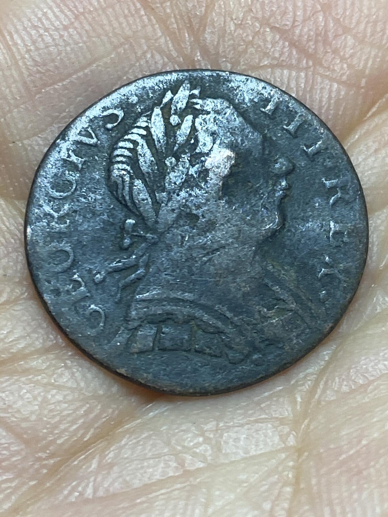 2026年第六场(总第一百七十五场）外国好品散币场(免佣金) 有伤–英国🇬🇧1775年1法新(乔治三世时期)