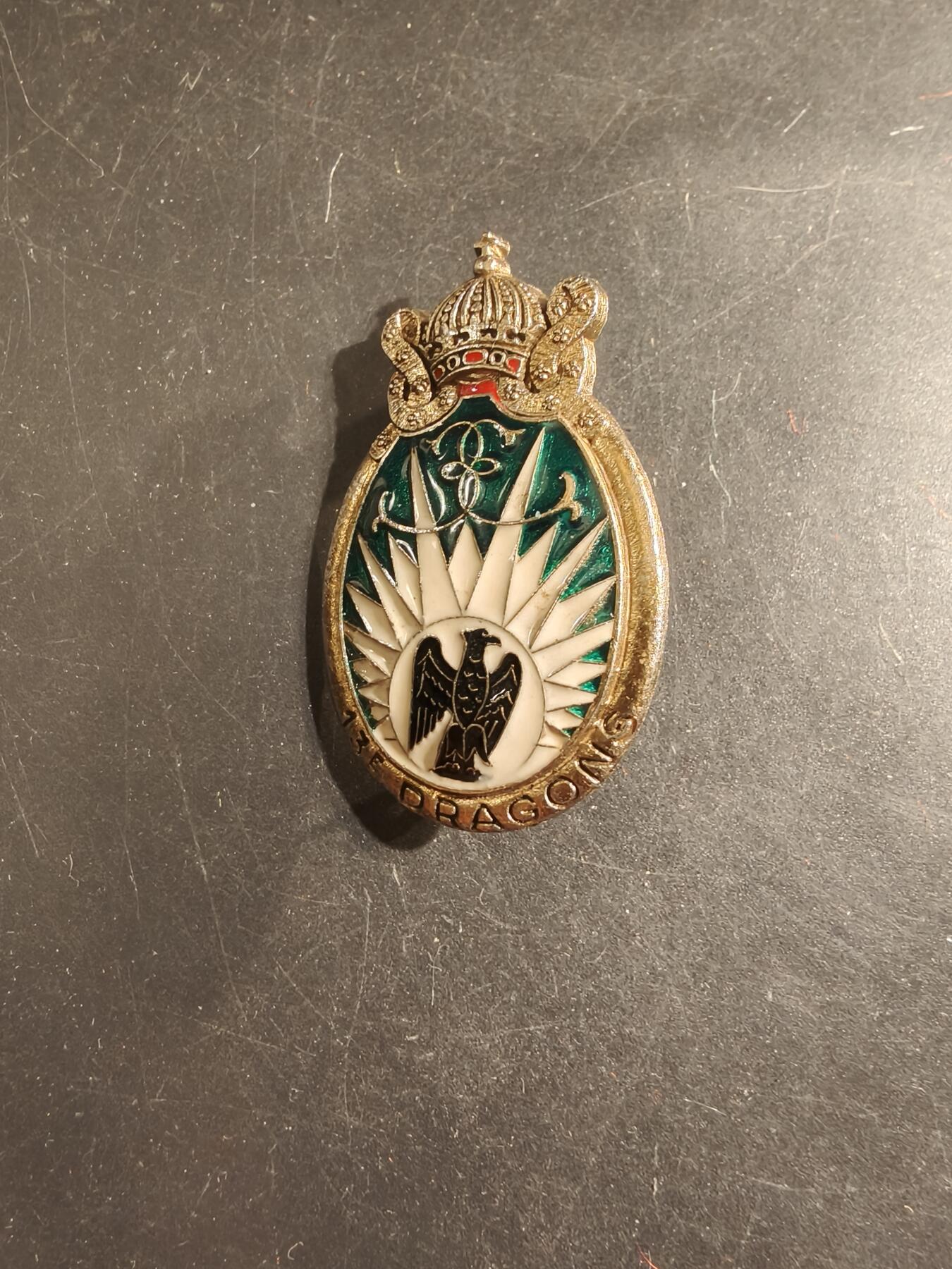 老王徽章第176期 法国第13伞降龙骑兵团证章