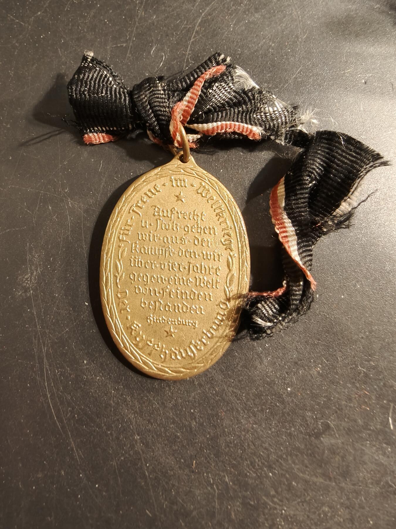 老王徽章第176期 德国一战基夫霍伊泽老兵协会奖章