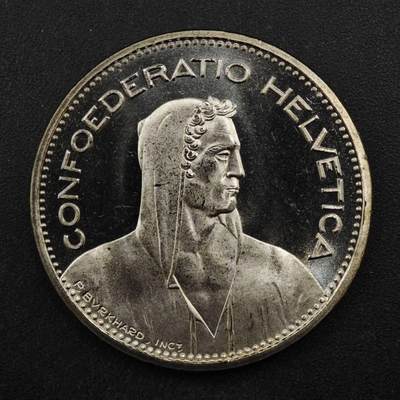 【淘币小摊】实时拍第八百四十六拍   散币场   满百包邮可预留二周 每周一统一发货   - 瑞士1985年5法郎镍币