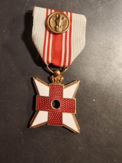 老王徽章第176期 - 比利时红十字会无偿献血纪念章   缺少中间芯片