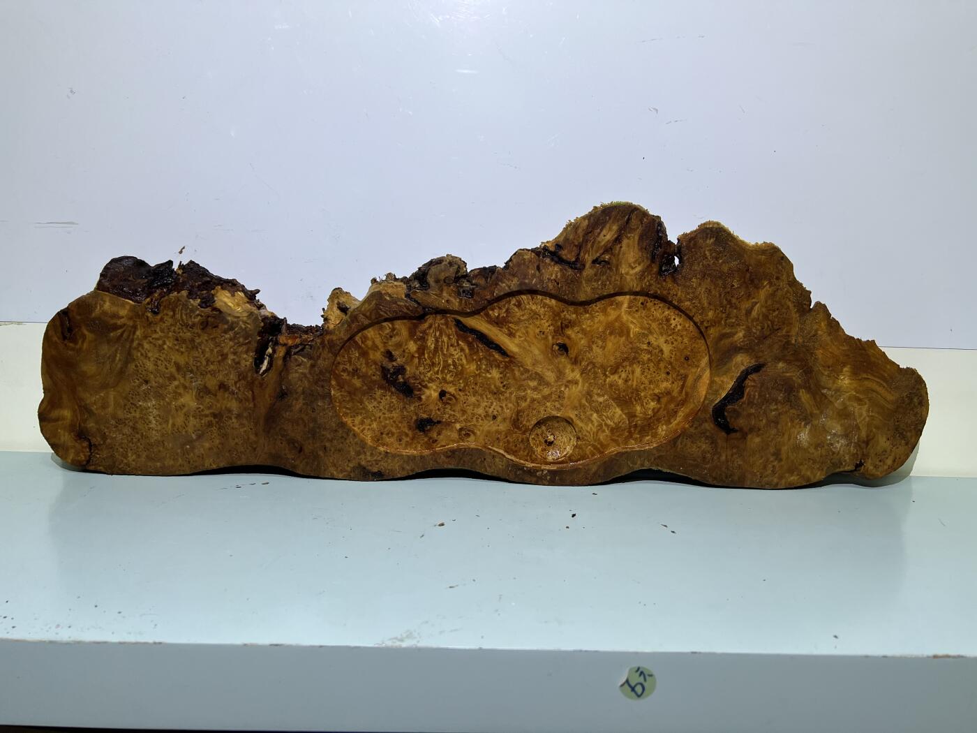 零元拍：NO78香杉木老根榴茶盘，尺寸约：750/180/250/35厚MM，满花满瘤，药香满鼻，无漆无蜡