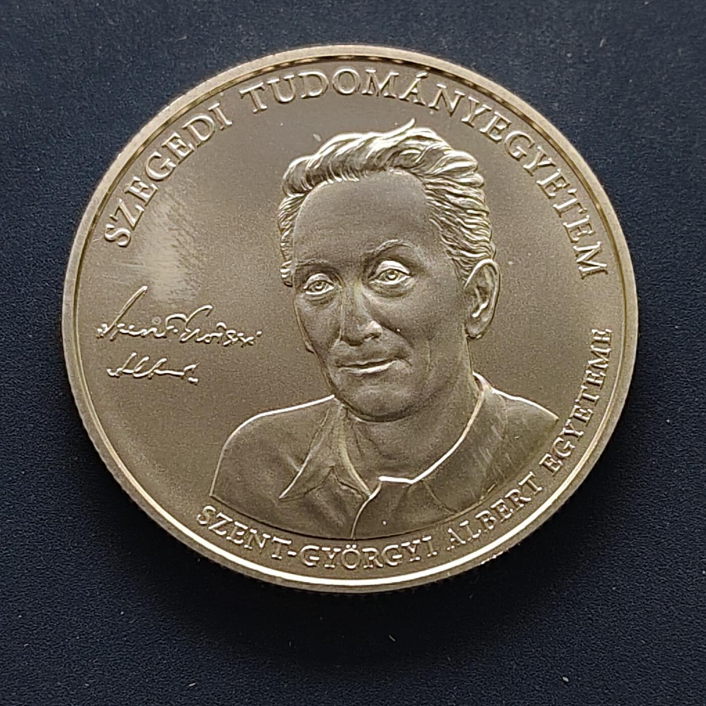 【全场包邮】纯粹捡漏拍495场-持续更新中 【少见】匈牙利2021年2000福林塞格德高等教育100周年纪念币-量5000