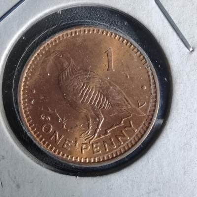 沼泽如烟--第958场 - 直布罗陀1988年1便士