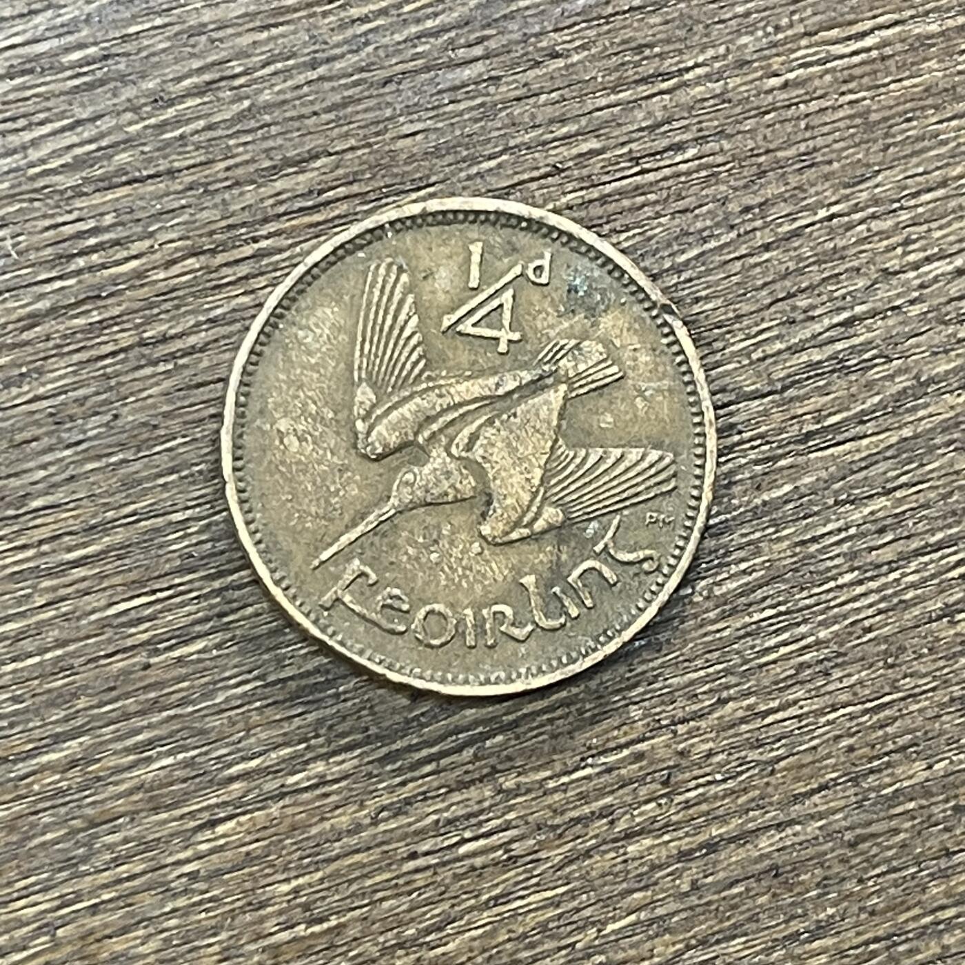 【铜匠收藏】★第138场★散币场。不寄存，30包邮。不满30元，支付5元运费。《接受代拍 代送NGC评级》 40【无寄存】爱尔兰1932年1/4便士竖琴铜币