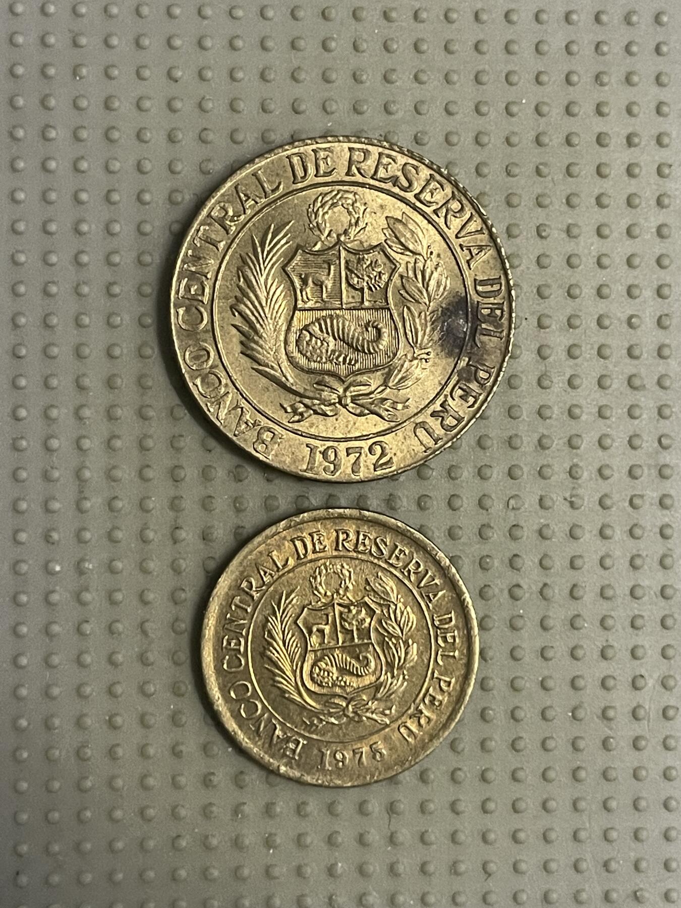 2026年第6场各国散币拍卖（总第156场） 秘鲁1/2索尔2枚