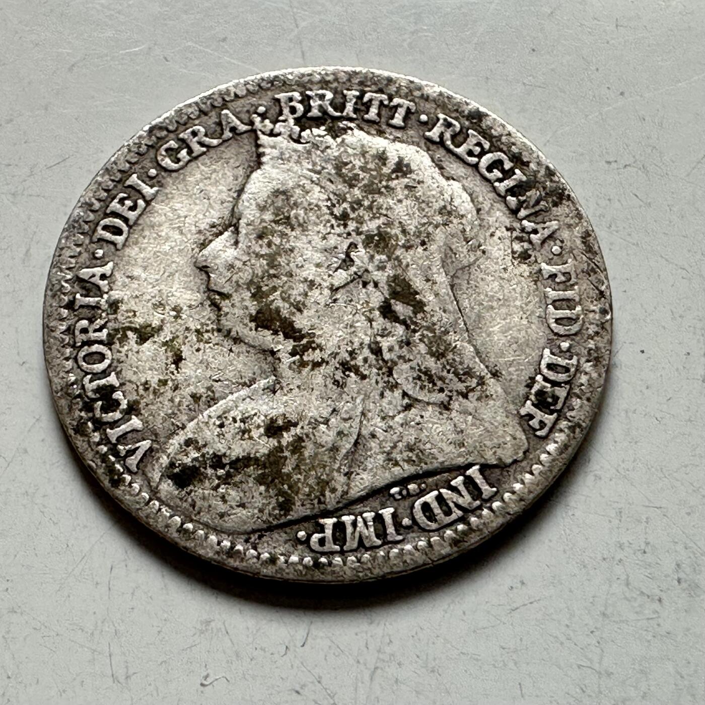 🌹外币初藏🌹🐯2026年第6场  每周二四六晚8️⃣点 接代拍 英国1899年三便士银币