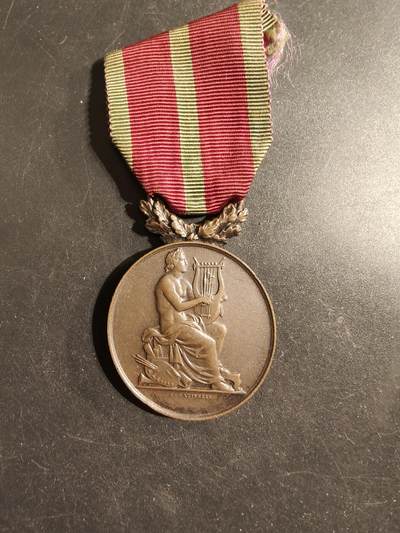 老王徽章第176期 - 法国铜级合唱协会奖章