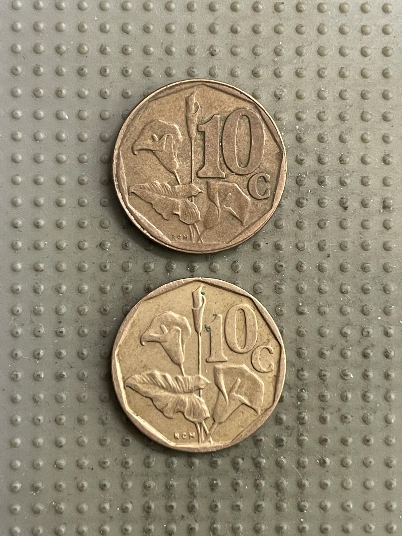 2026年第6场各国散币拍卖（总第156场） 南非10分2枚