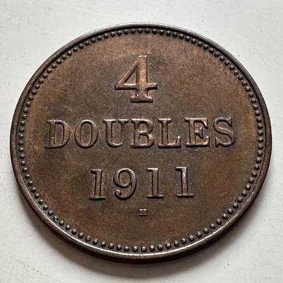 🌹外币初藏🌹🐯2026年第6场  每周二四六晚8️⃣点 接代拍 - 根西岛1911年4道布