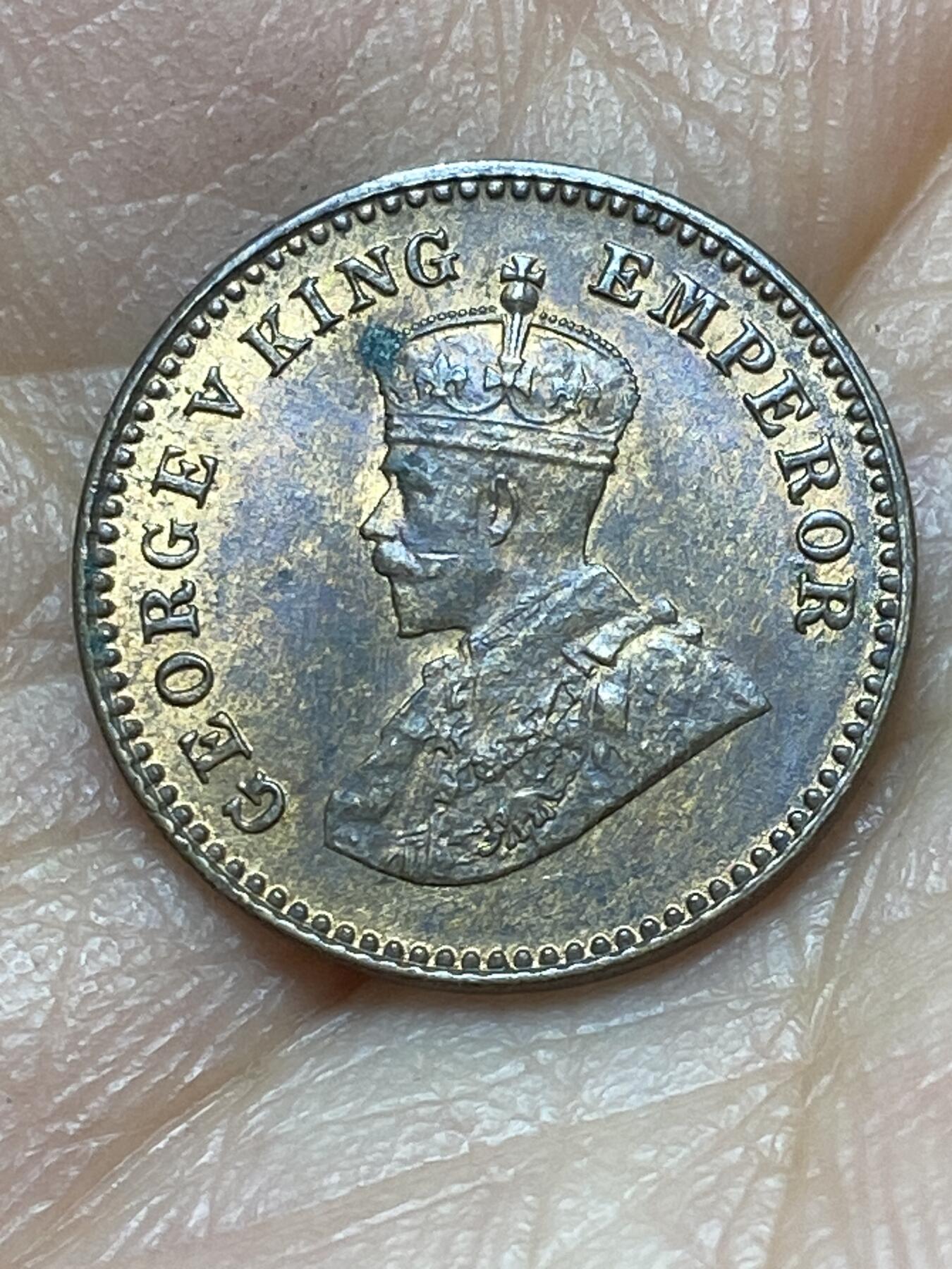 2026年第六场(总第一百七十五场）外国好品散币场(免佣金) 好品–英属印度1926年1/12安娜(乔治五世，C版加尔各答造)