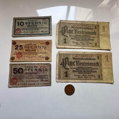 🌹外币初藏🌹🐯2026年第6场  每周二四六晚8️⃣点 接代拍 - 德国一战时期紧急币—19