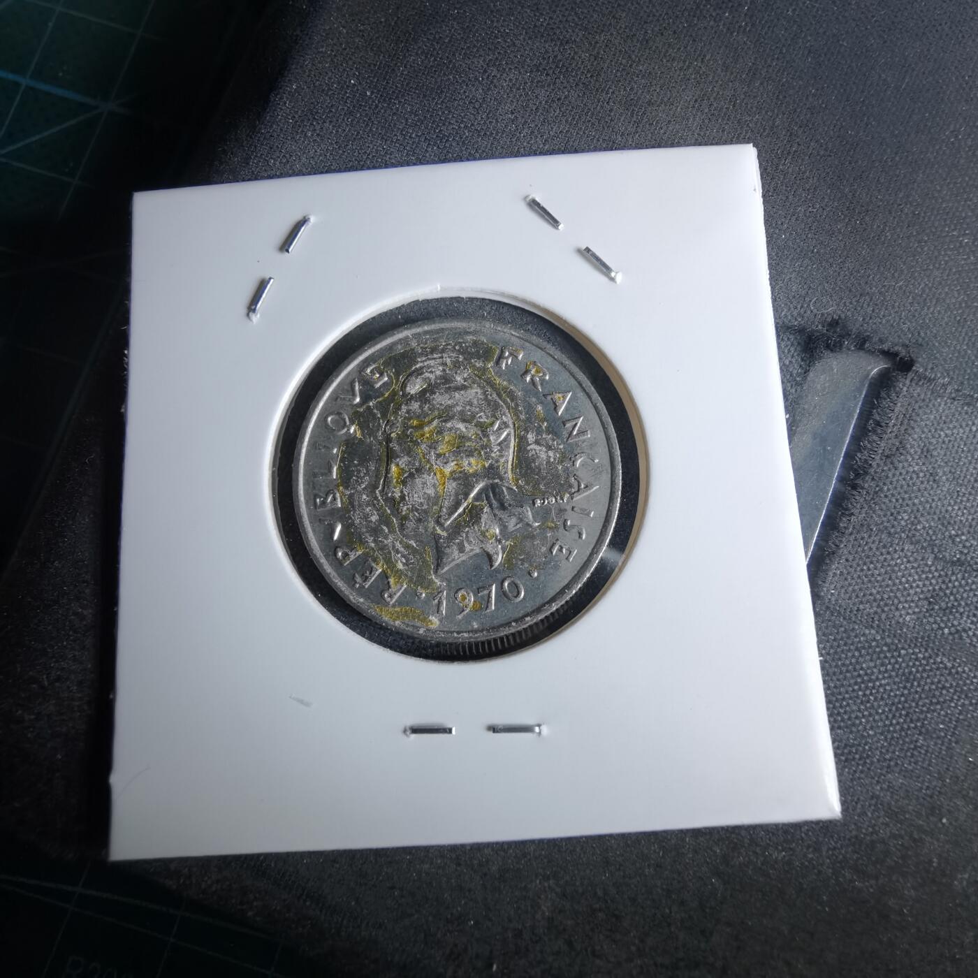 沼泽如烟--第959场 本期开始不支持出价小数点，感谢理解 法属新喀里多尼亚1970年10法郎