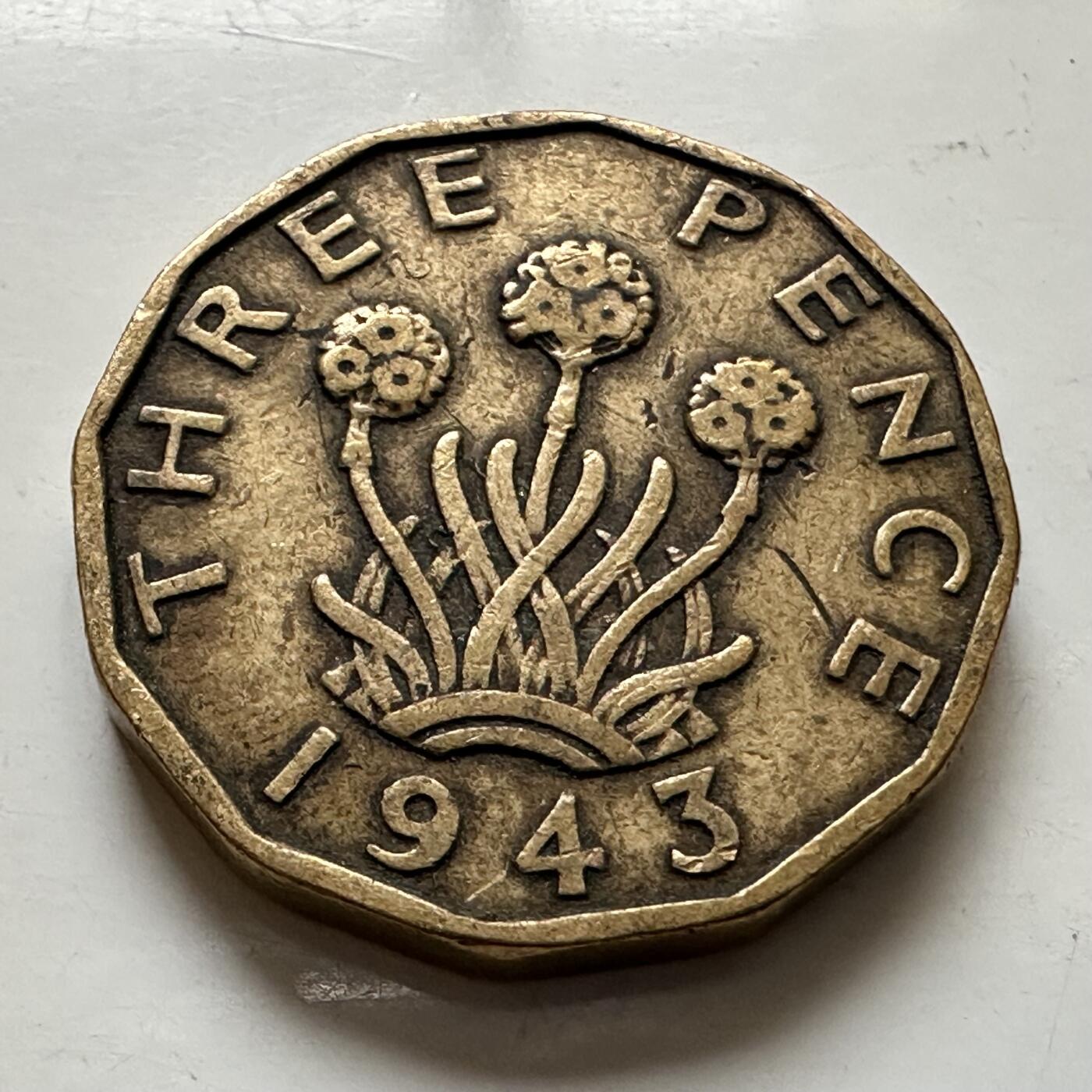 🌹外币初藏🌹🐯2026年第6场  每周二四六晚8️⃣点 接代拍 英国1943年三便士 c