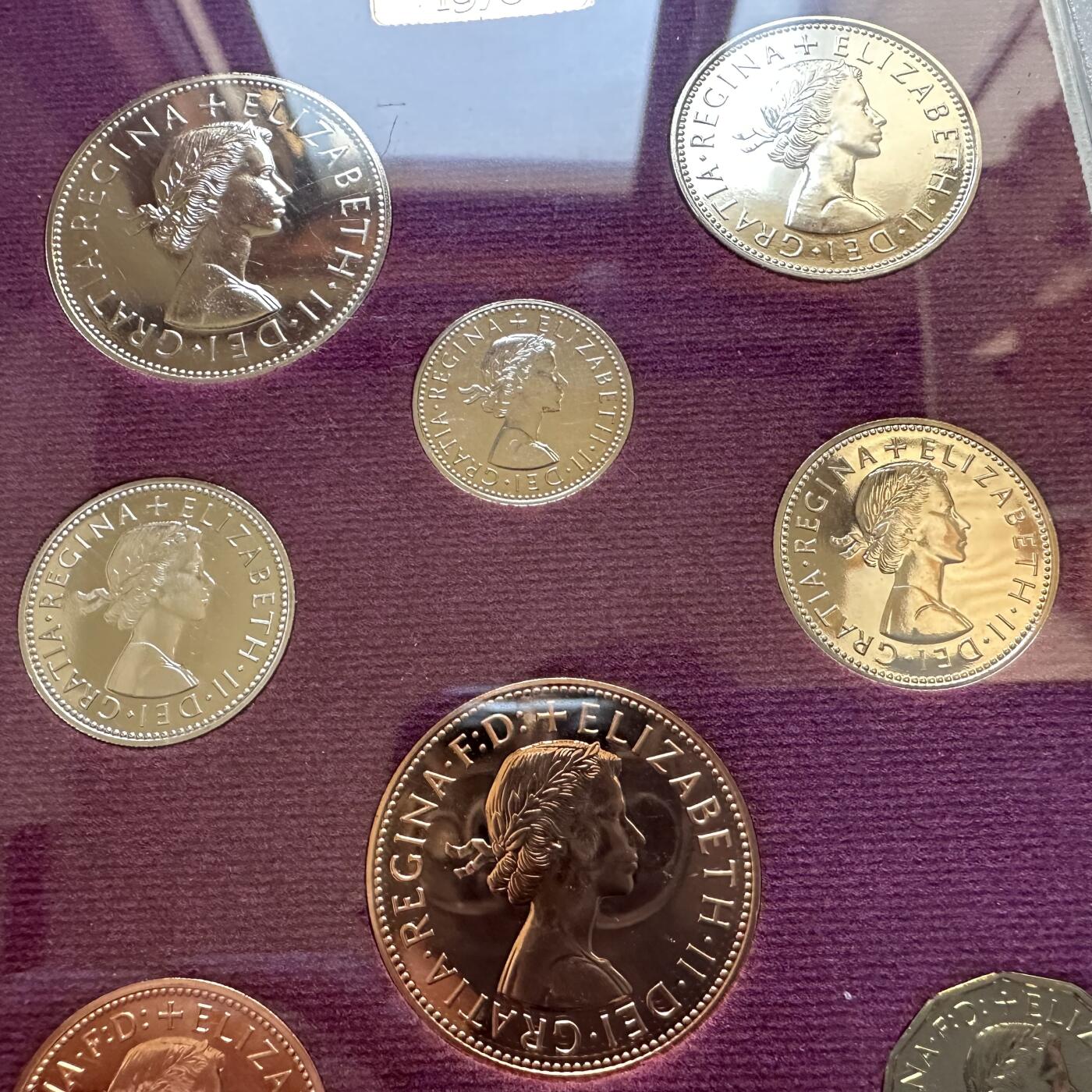 🌹外币初藏🌹🐯2026年第6场  每周二四六晚8️⃣点 接代拍 英国1970年精制套币