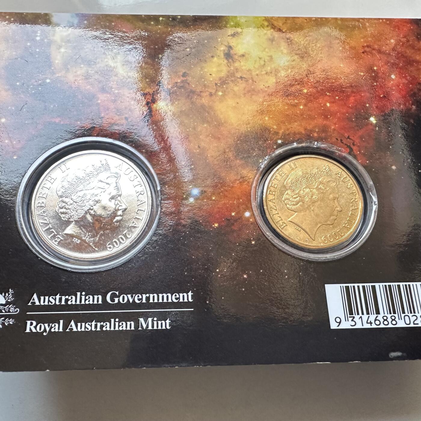 🌹外币初藏🌹🐯2026年第6场  每周二四六晚8️⃣点 接代拍 澳大利亚2009年纪念币原装卡