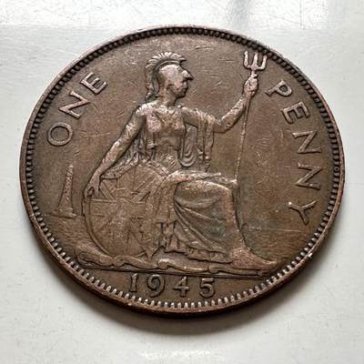 🌹外币初藏🌹🐯2026年第6场  每周二四六晚8️⃣点 接代拍 - 英国1945年一便士 