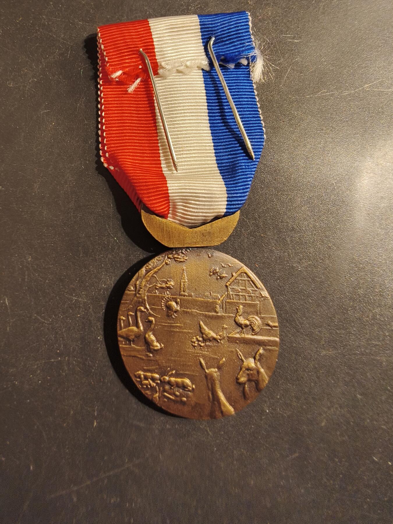 老王徽章第176期 法国铜级家禽养殖协会奖章