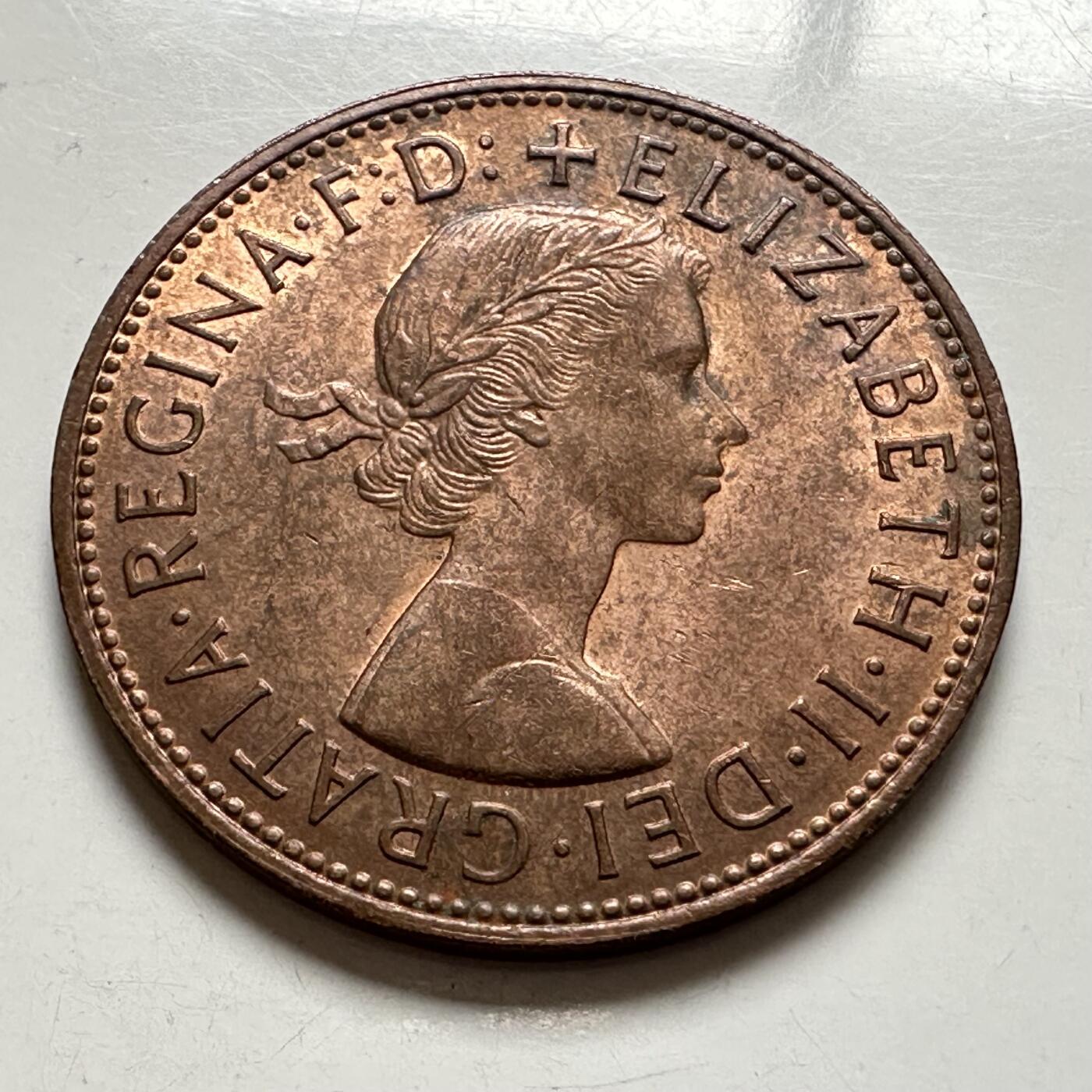 🌹外币初藏🌹🐯2026年第6场  每周二四六晚8️⃣点 接代拍 英国1966年一便士 