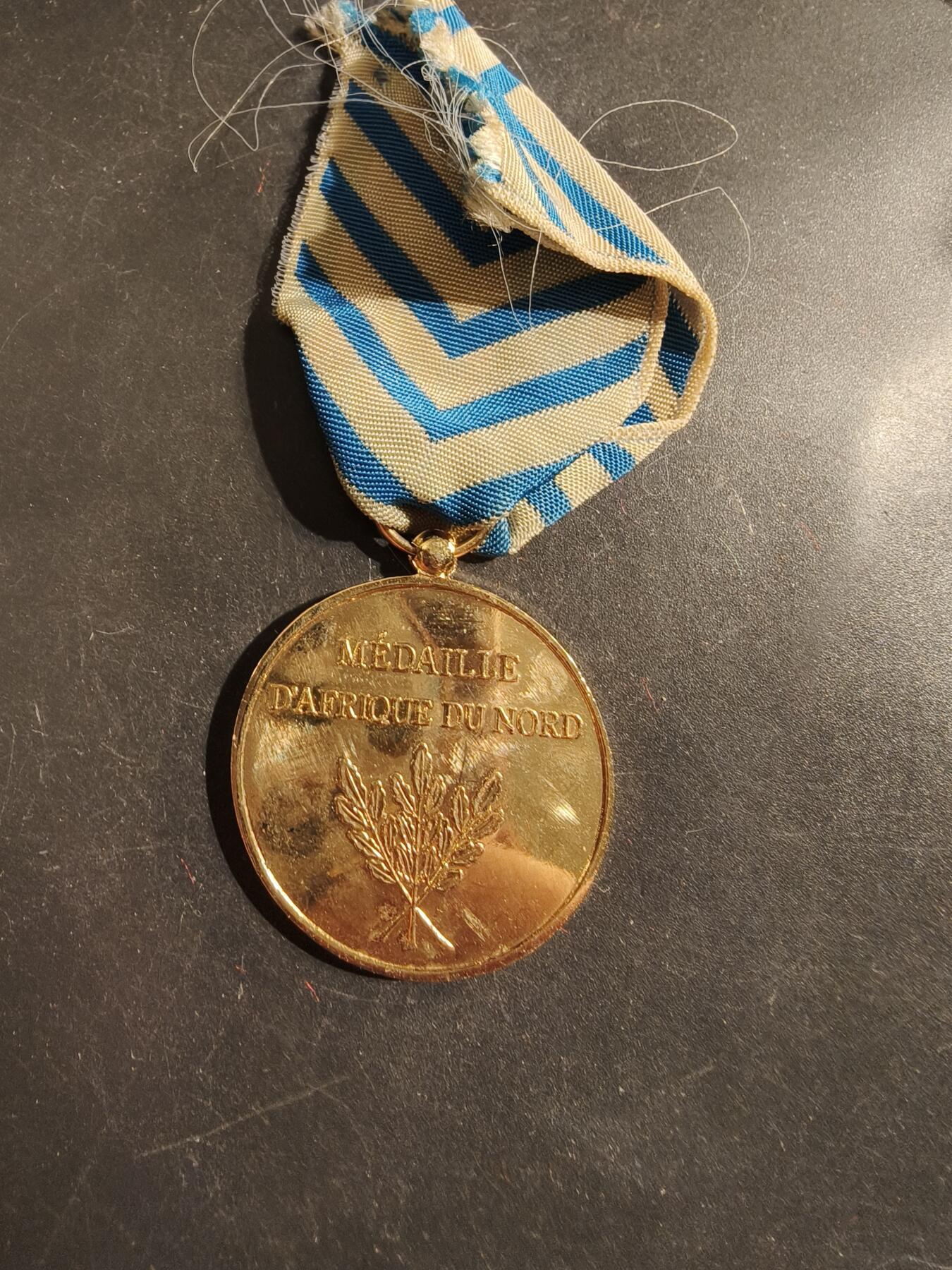 老王徽章第176期 法国北非战役奖章