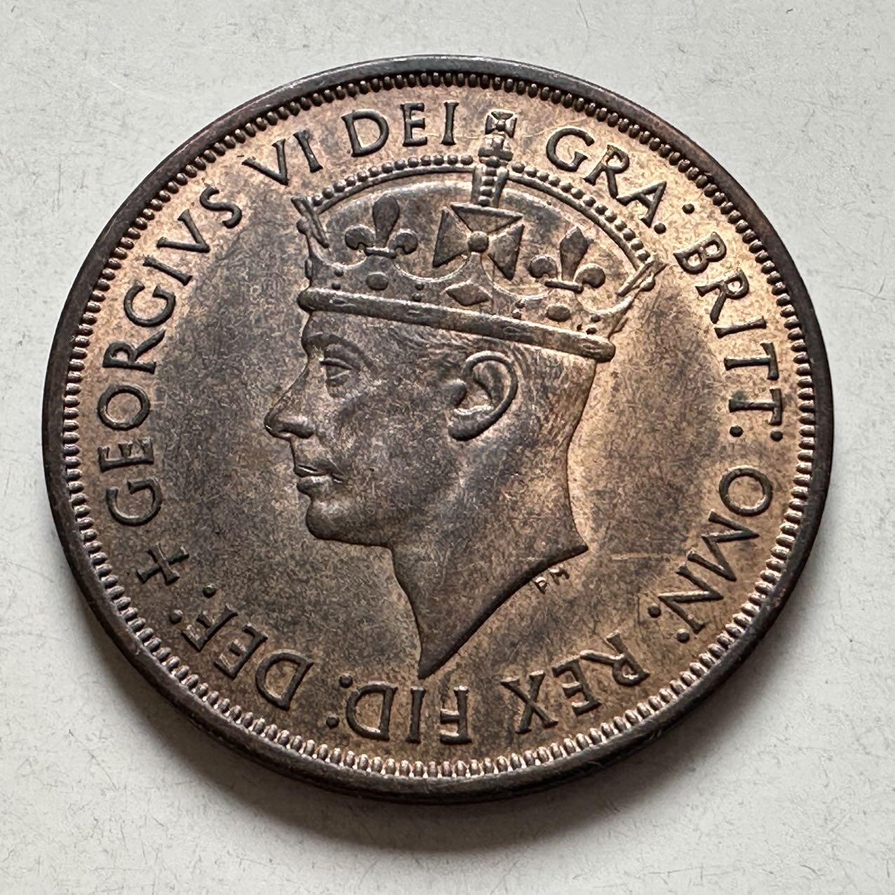 🌹外币初藏🌹🐯2026年第6场  每周二四六晚8️⃣点 接代拍 泽西岛1945年1/12先令 a