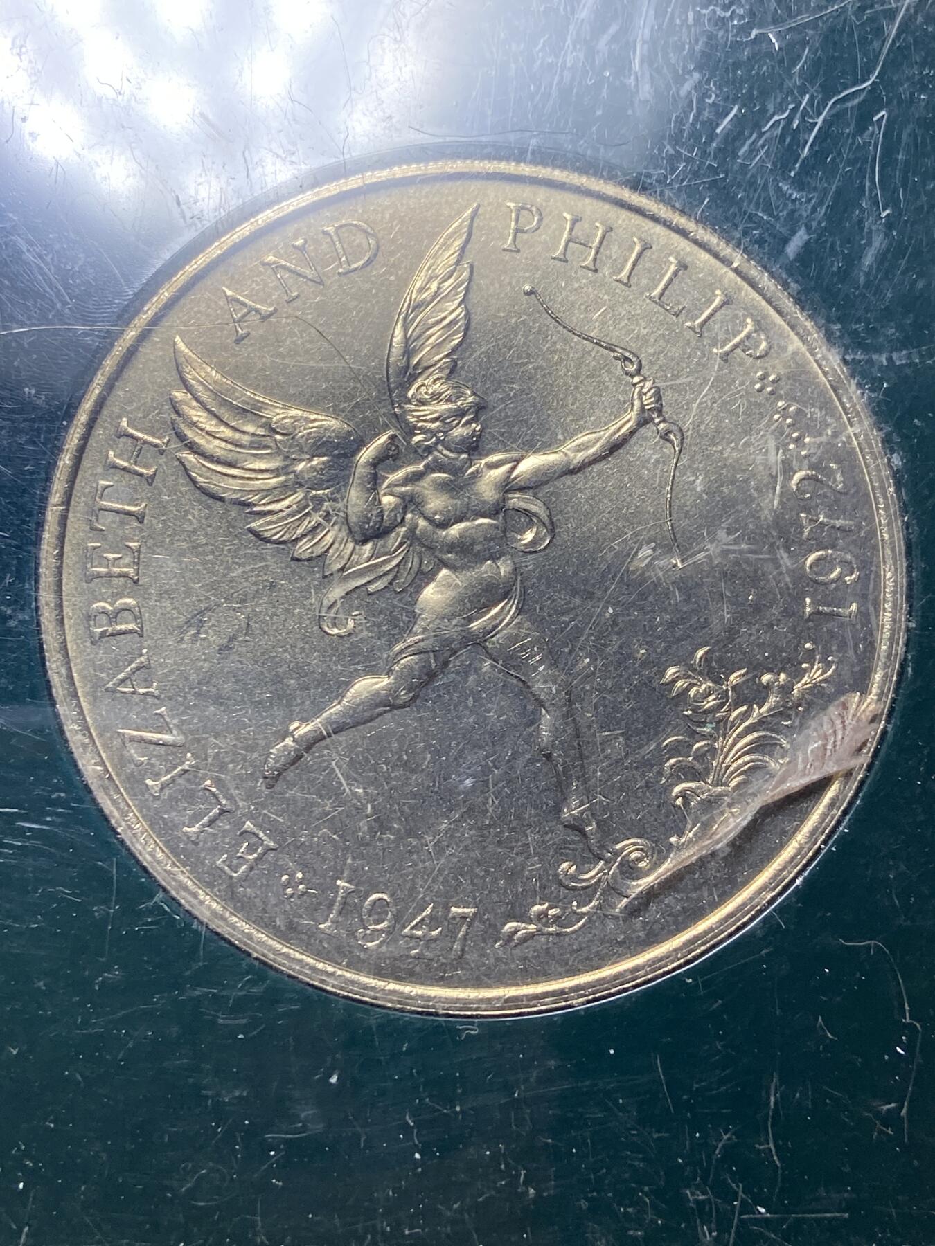 2026年第六场(总第一百七十五场）外国好品散币场(免佣金) 英属根西岛🇬🇬1972年5便士(伊丽莎白二世25周年银禧纪念章)