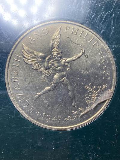 2026年第六场(总第一百七十五场）外国好品散币场(免佣金) - 英属根西岛🇬🇬1972年5便士(伊丽莎白二世25周年银禧纪念章)