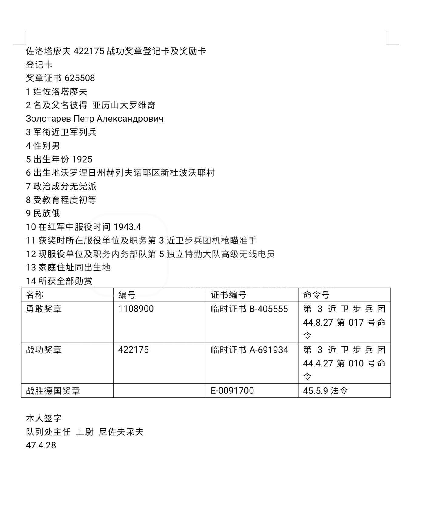 各国勋章奖章拍卖第47期