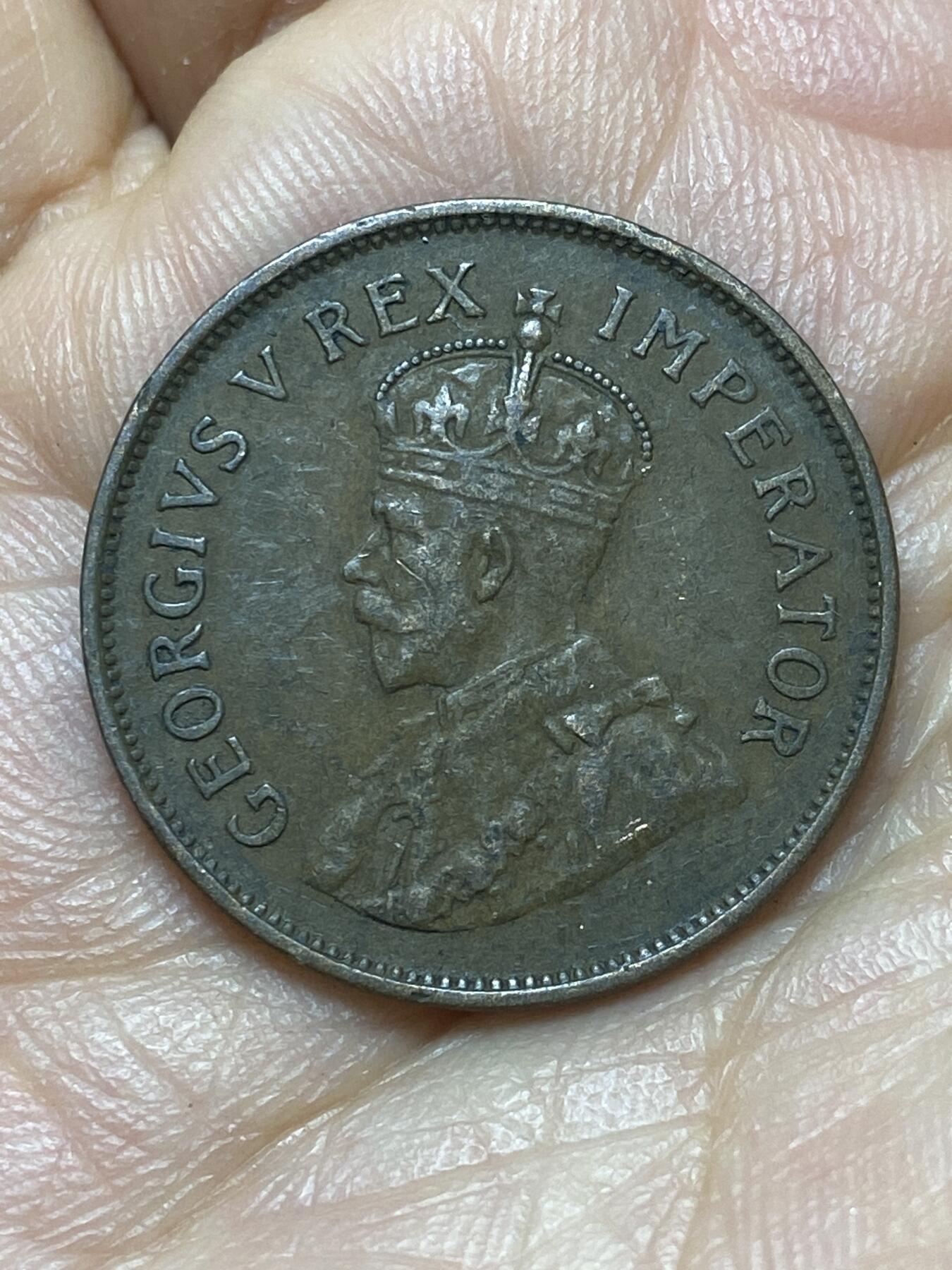 2026年第六场(总第一百七十五场）外国好品散币场(免佣金) 英属南非1936年1/2便士(乔治五世逝世年，第三版关门年)