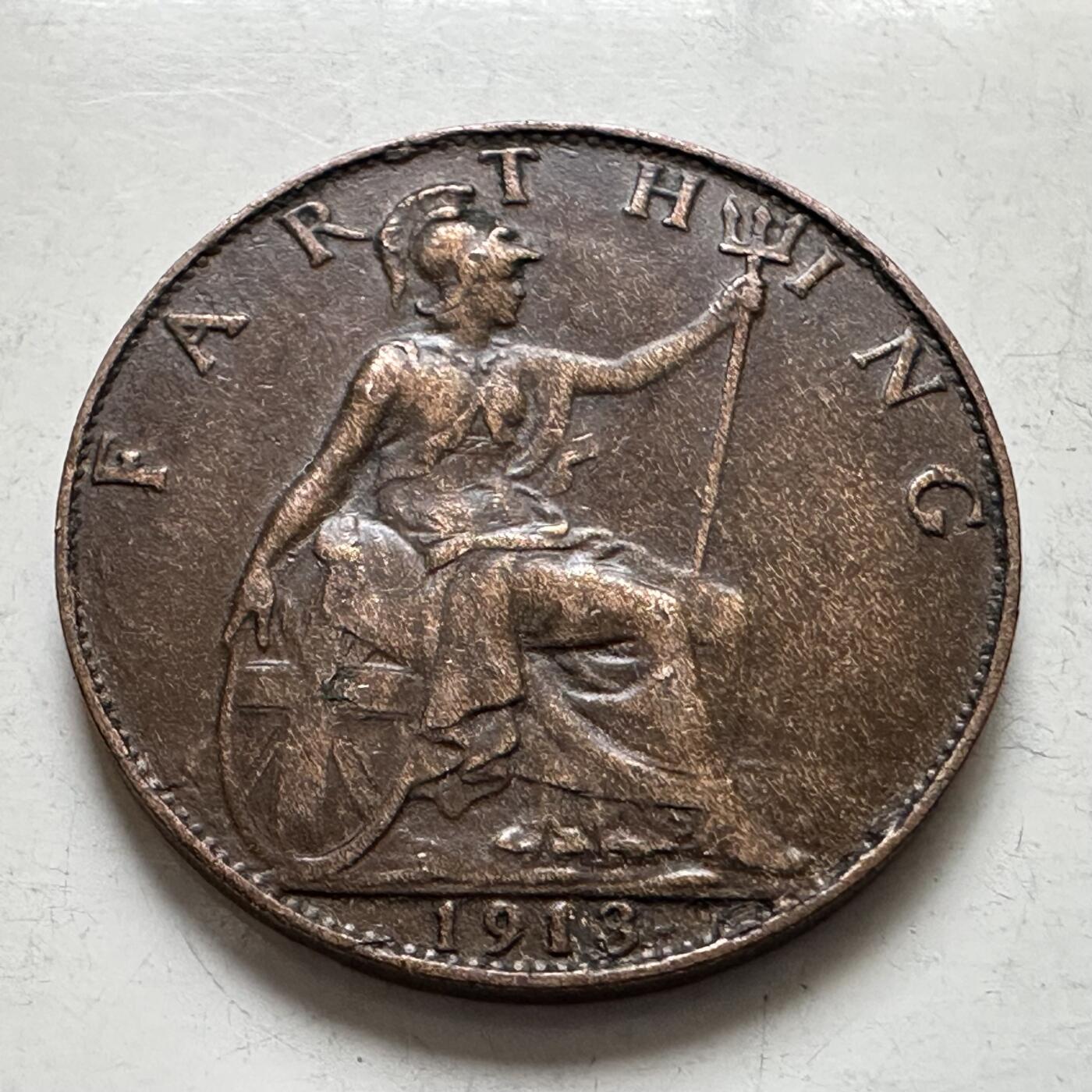 🌹外币初藏🌹🐯2026年第6场  每周二四六晚8️⃣点 接代拍 英国1913年一法新