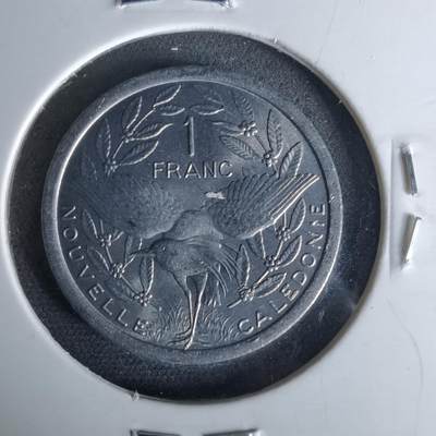 沼泽如烟--第958场 - 法属新喀里多尼亚1977年1法郎