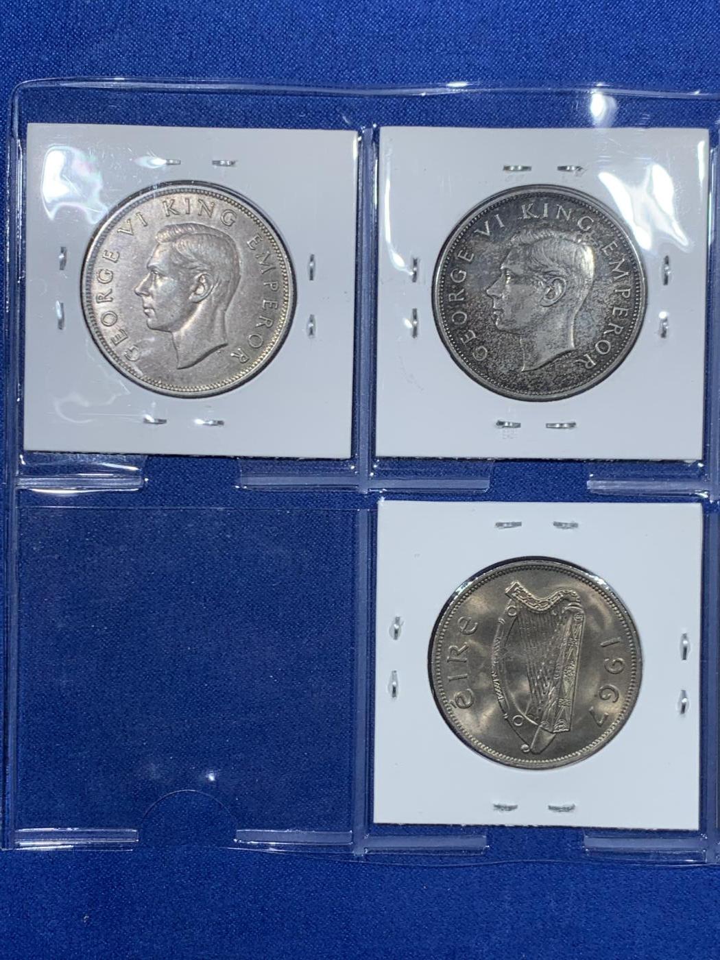 《竞宝斋》第456场 周日，周一，周二   3场连拍 （全场包邮）欢迎送拍 七枚一组 英属各地 半克朗型 银币/铜镍币 品种材质自辨