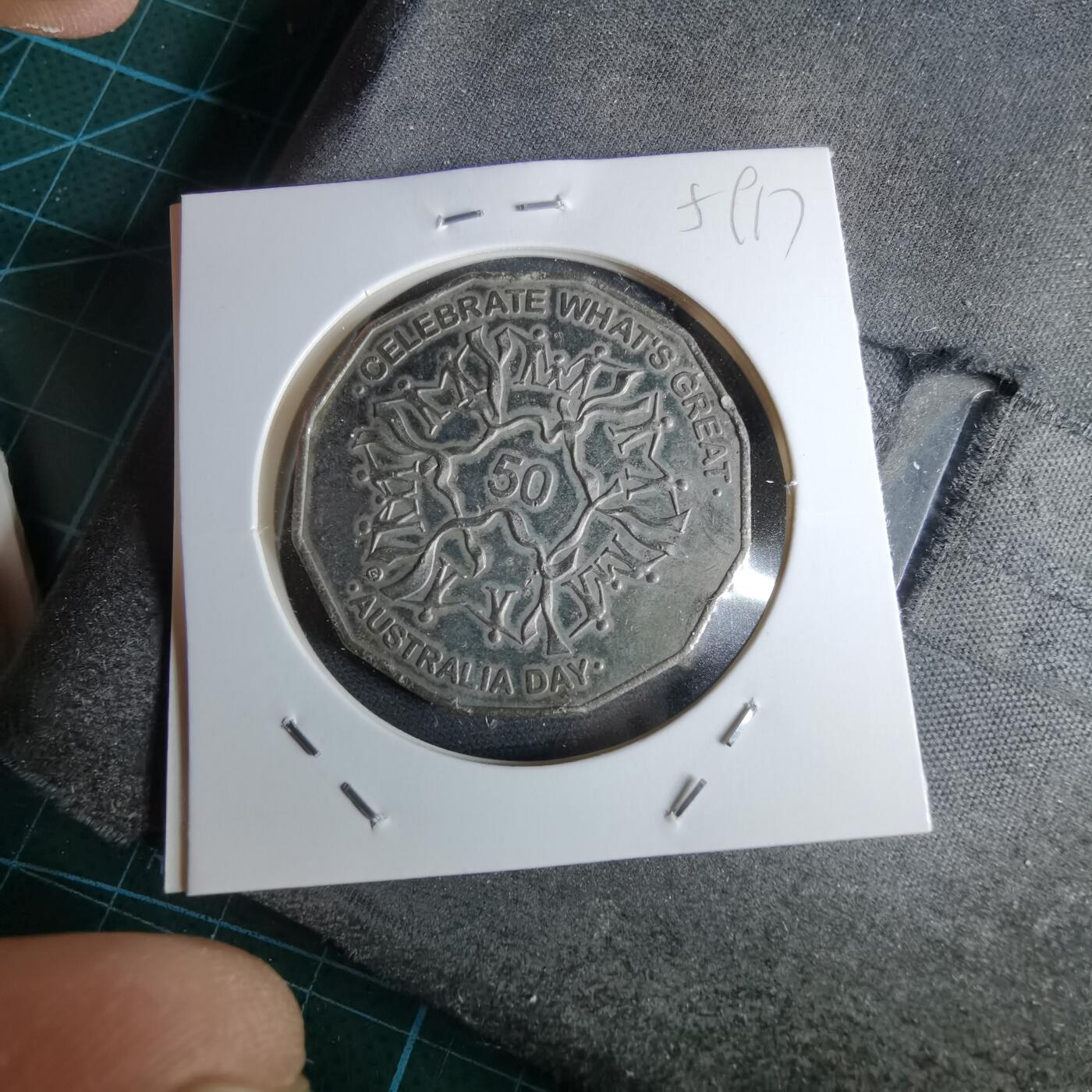 沼泽如烟--第959场 本期开始不支持出价小数点，感谢理解 澳大利亚2010年50分纪念币