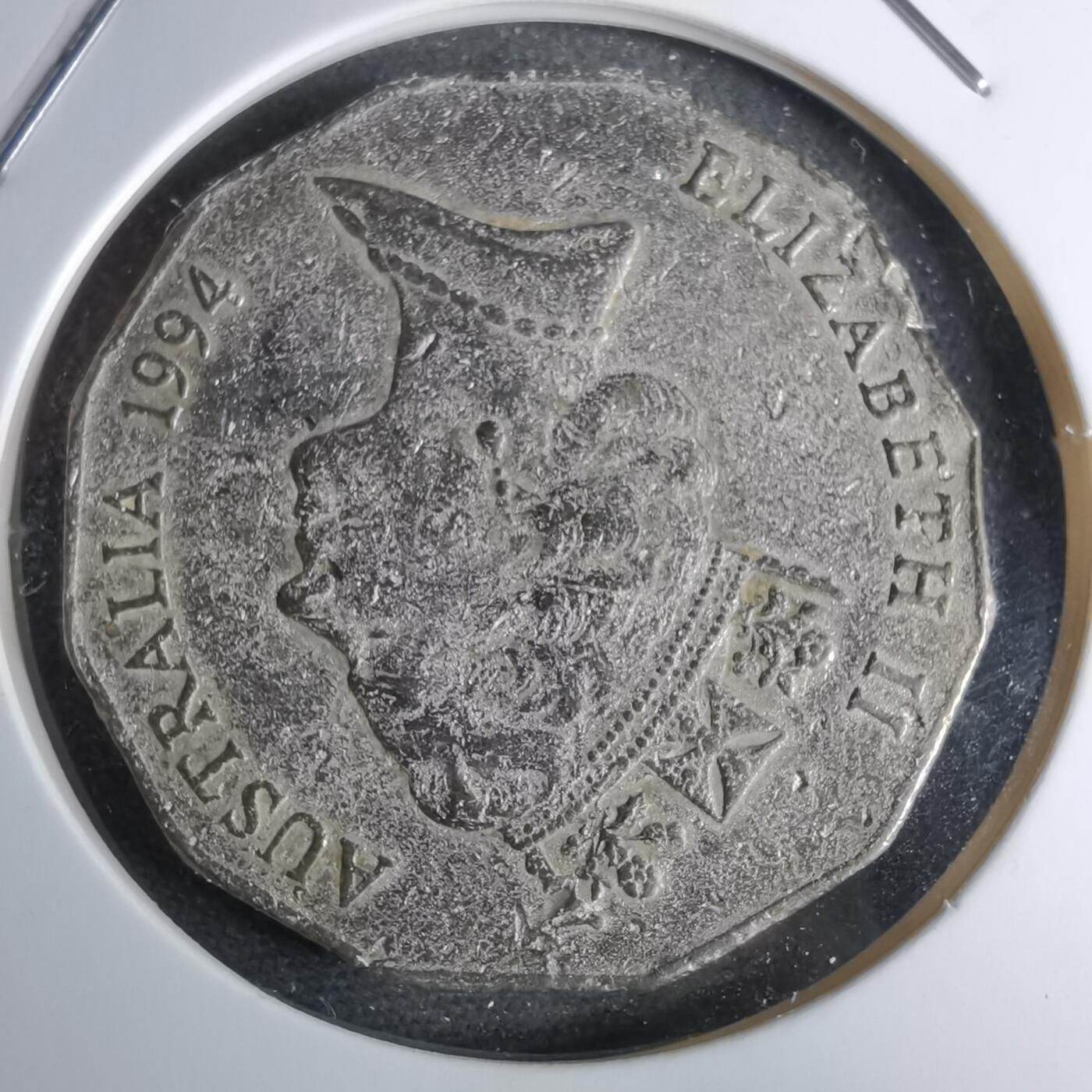 沼泽如烟--第959场 本期开始不支持出价小数点，感谢理解 澳大利亚1994年50分纪念币