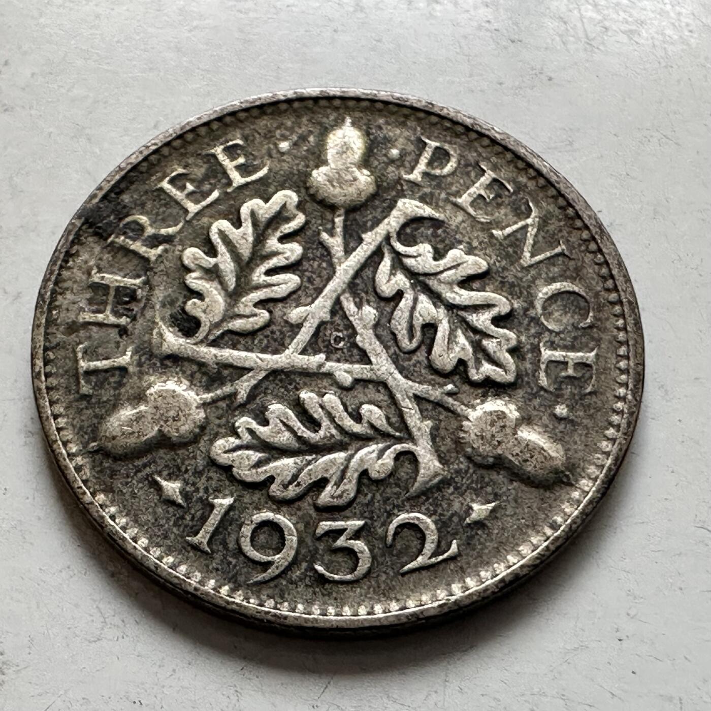 🌹外币初藏🌹🐯2026年第6场  每周二四六晚8️⃣点 接代拍 英国1932年三便士银币