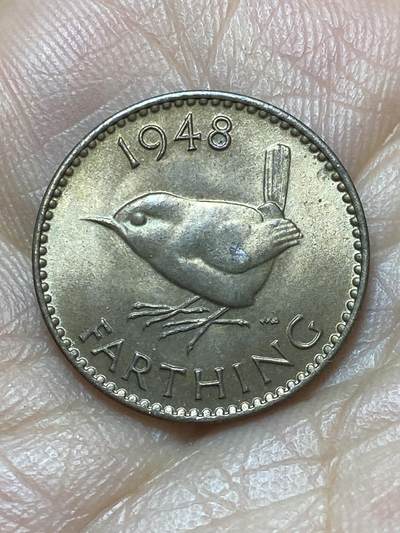 2026年第六场(总第一百七十五场）外国好品散币场(免佣金) - 原光好品–英国🇬🇧1948年1法新(乔治六世第一版，关门年)